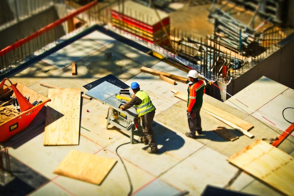 Historic construction site in British Columbia