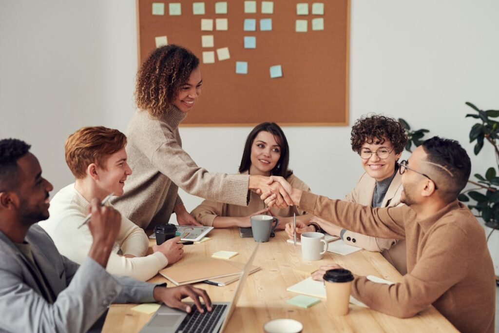 Professional training workshop session